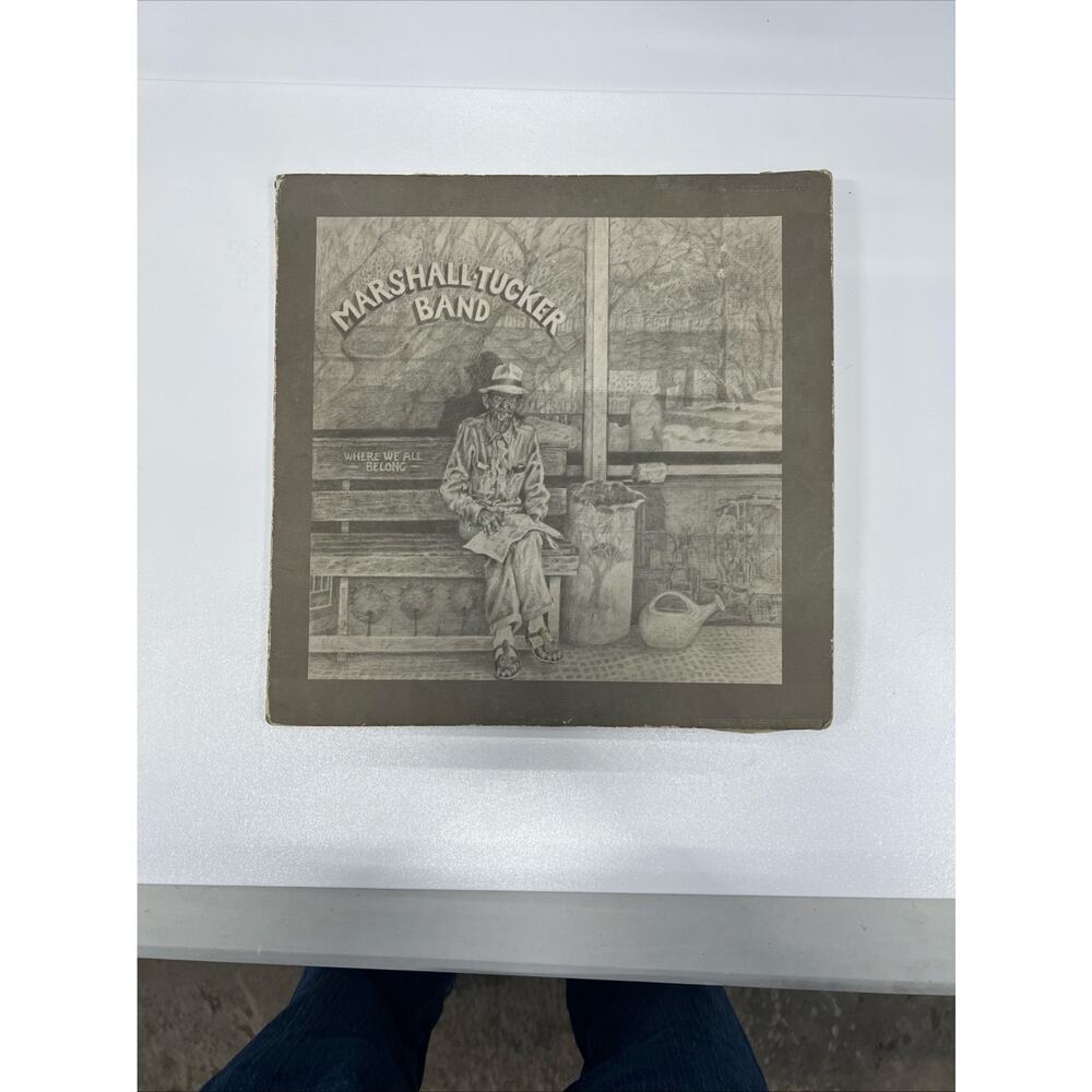 Vintage 1974 Marshall-Tucker Band Where We All Belong 2 Vinyl Record Set.